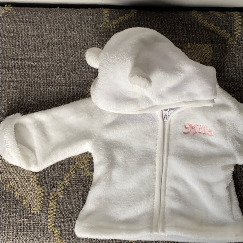 Custom made MILA soft jacket with booties